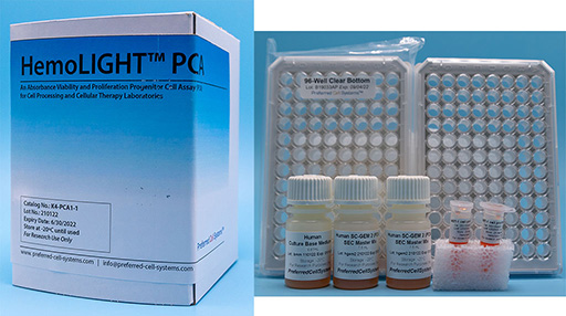 HemoLIGHT™ PCA: An Absorbance Viability and Proliferation Progenitor Cell Assay (PCA) for the Cell processing and Cellular Therapy Laboratory